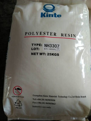 ISO14000 TGIC Polyester Resin With 93/7 Ratio Anti Yellowing