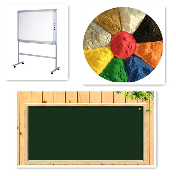 ISO14001 Chemical Resistance Thermoset Powder Coating , Epoxy Powder Paint For White Board